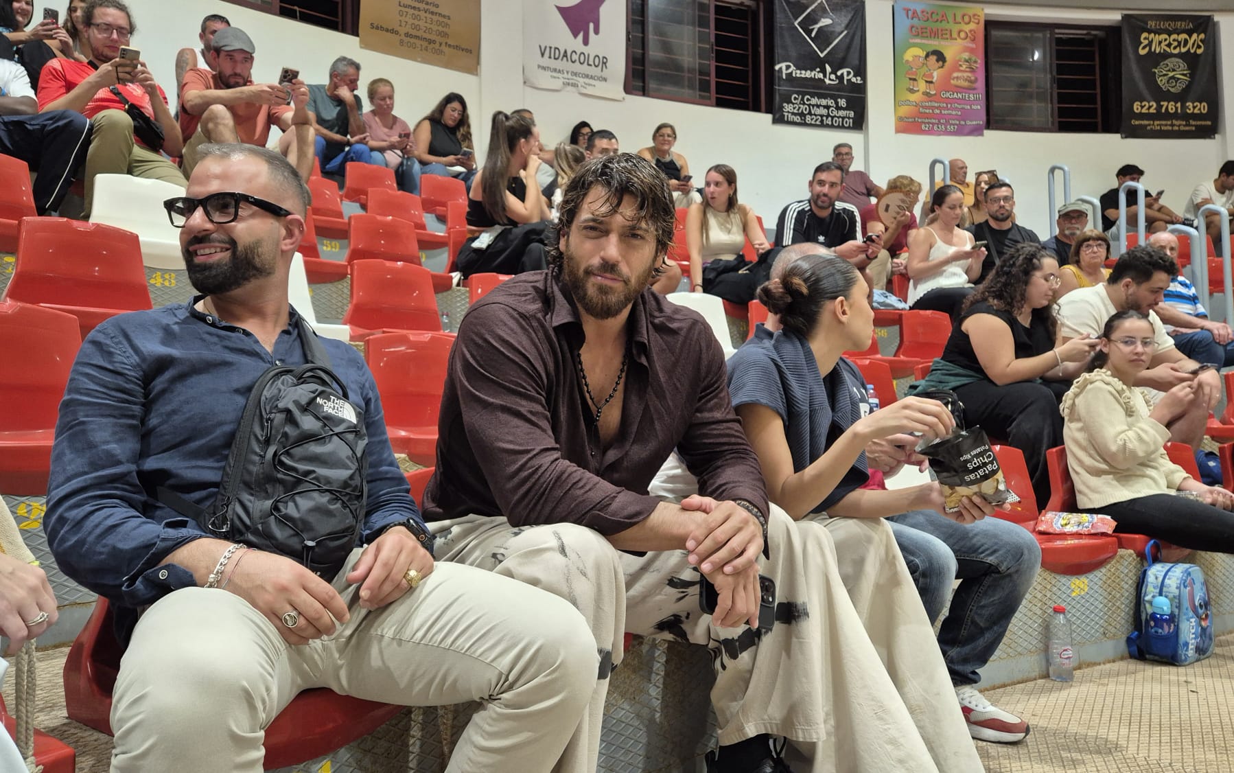Can Yaman en el terrero de Valle Guerra (CEDIDA)