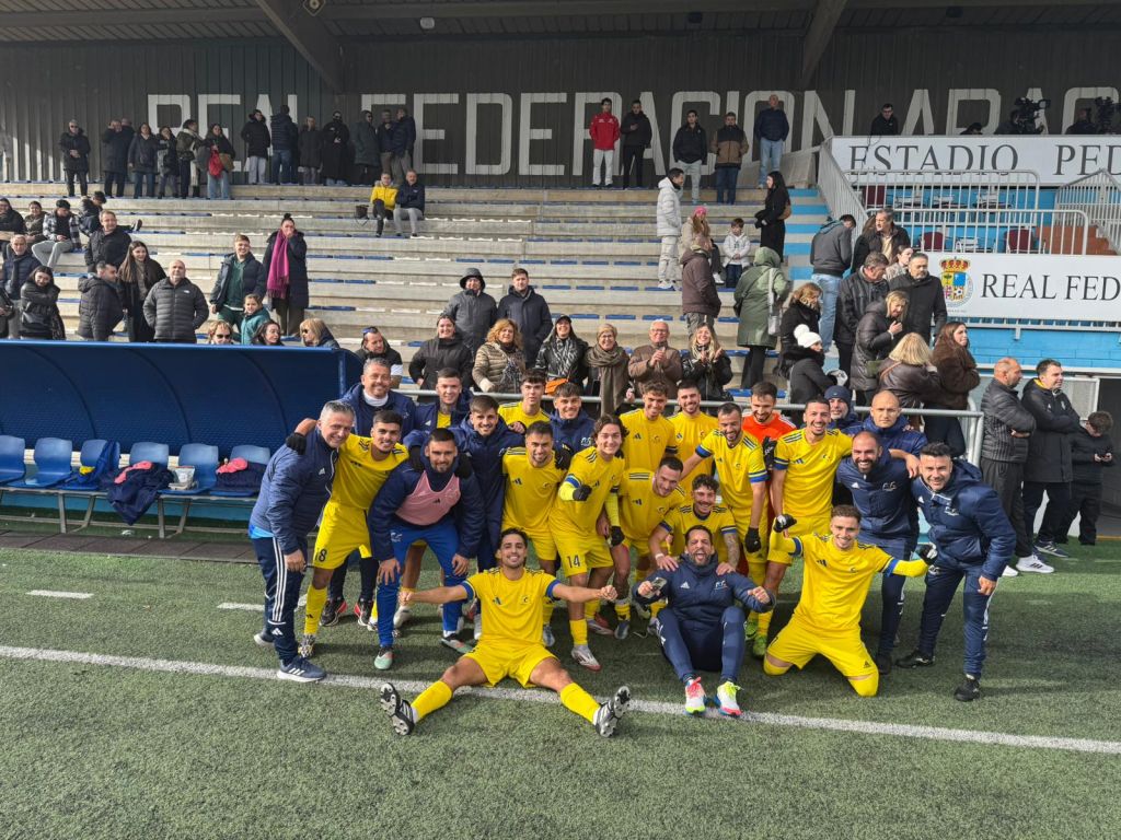 Canarias celebra el pase (CEDIDA)