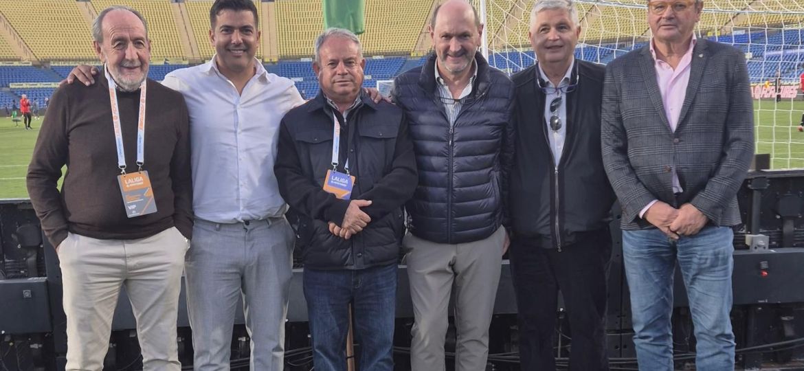Rayco García en el Estadio de Gran Canaria (CEDIDA)