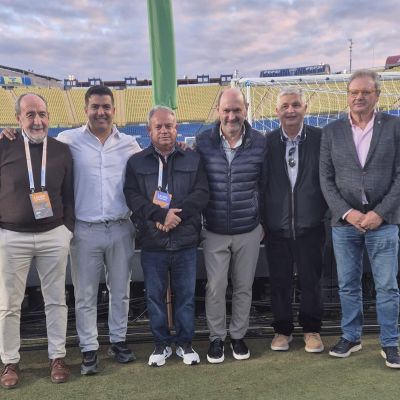 Rayco García en el Estadio de Gran Canaria (CEDIDA)