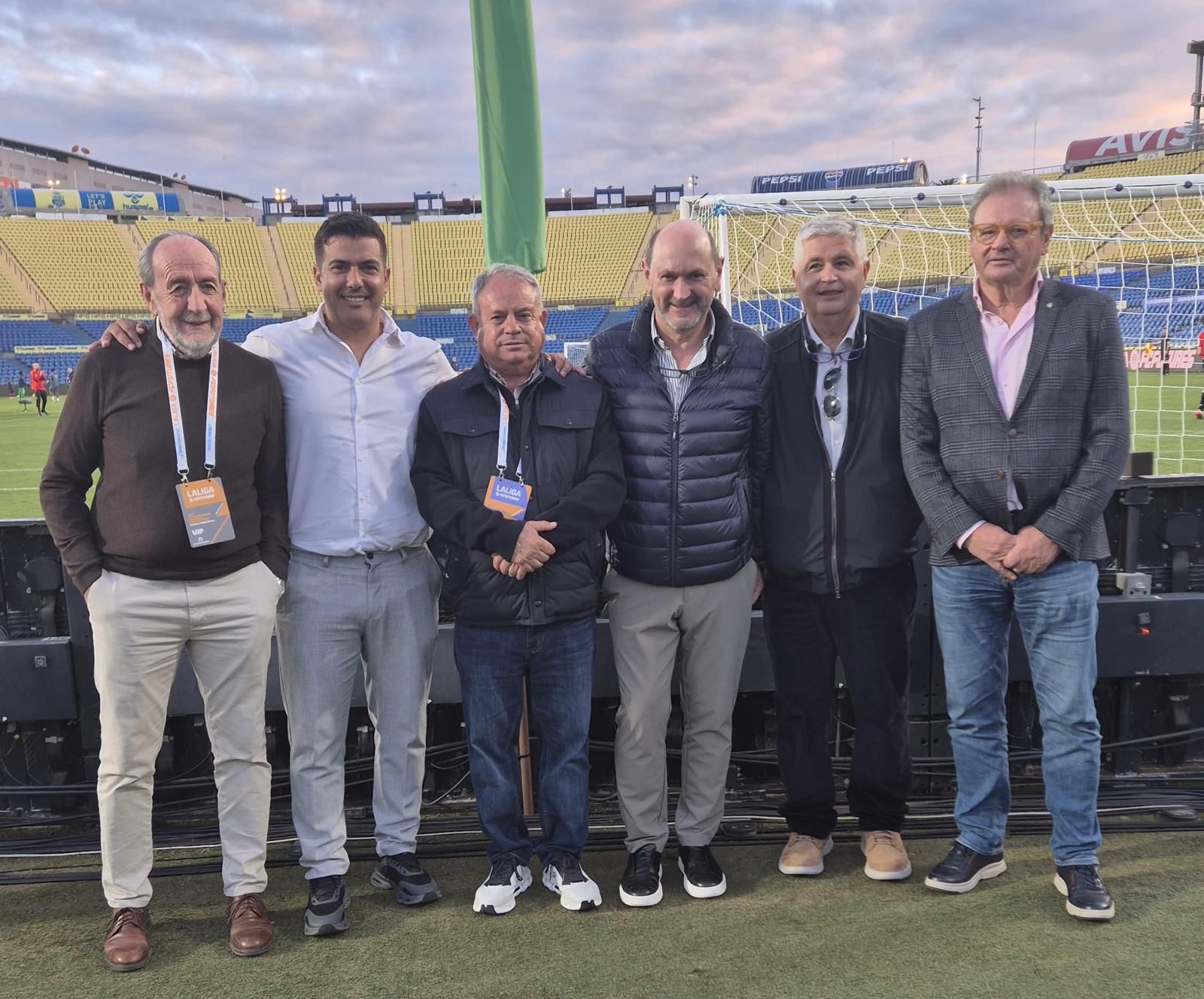 Rayco García en el Estadio de Gran Canaria (CEDIDA)