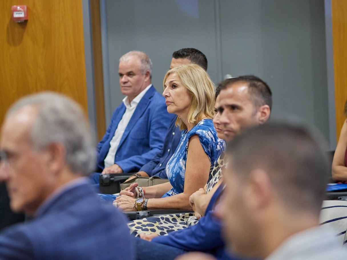 Yolanda Moliné, en la presentación de ExpoDeca (CEDIDA).