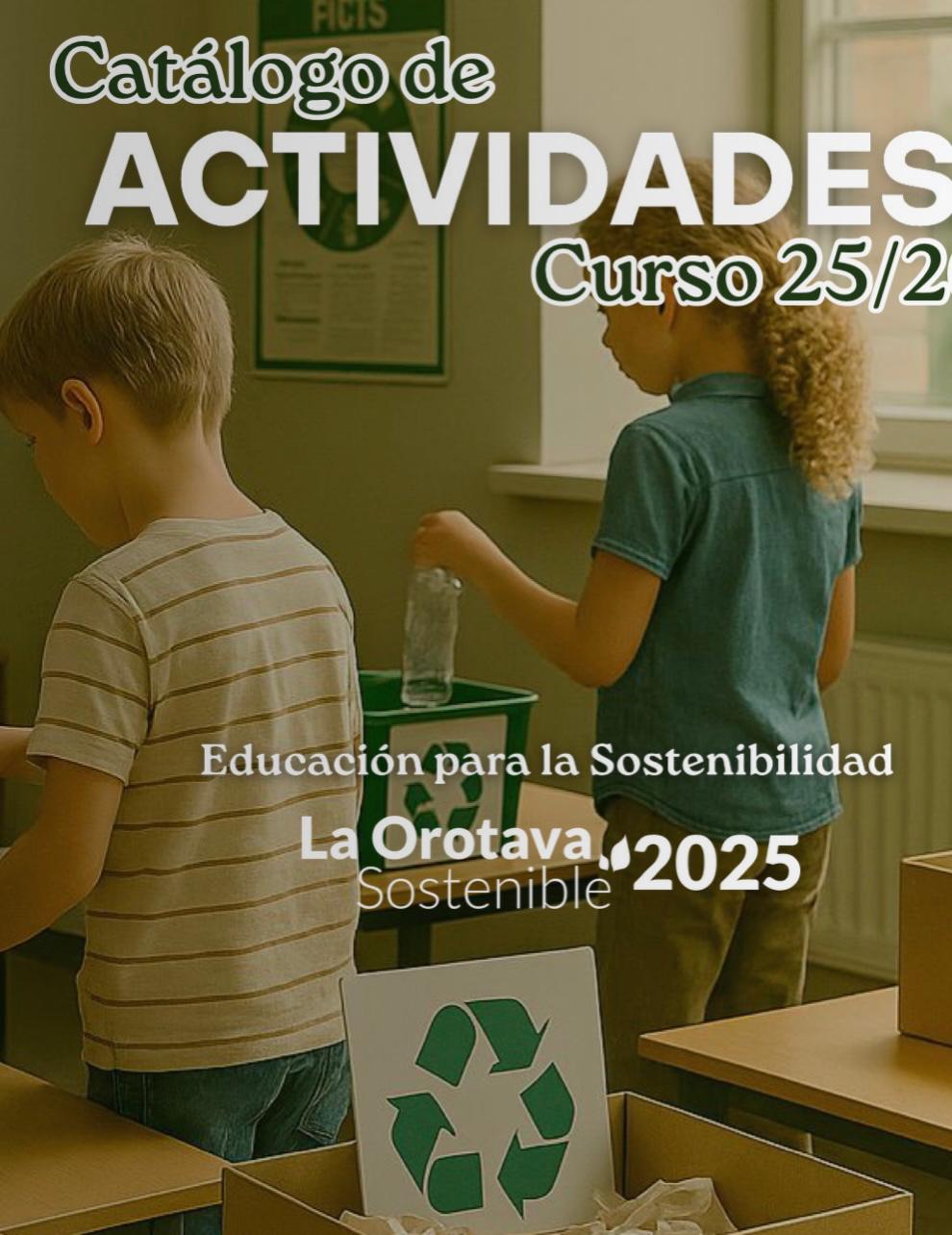 Cartel de las actividades. (LA OROTAVA)