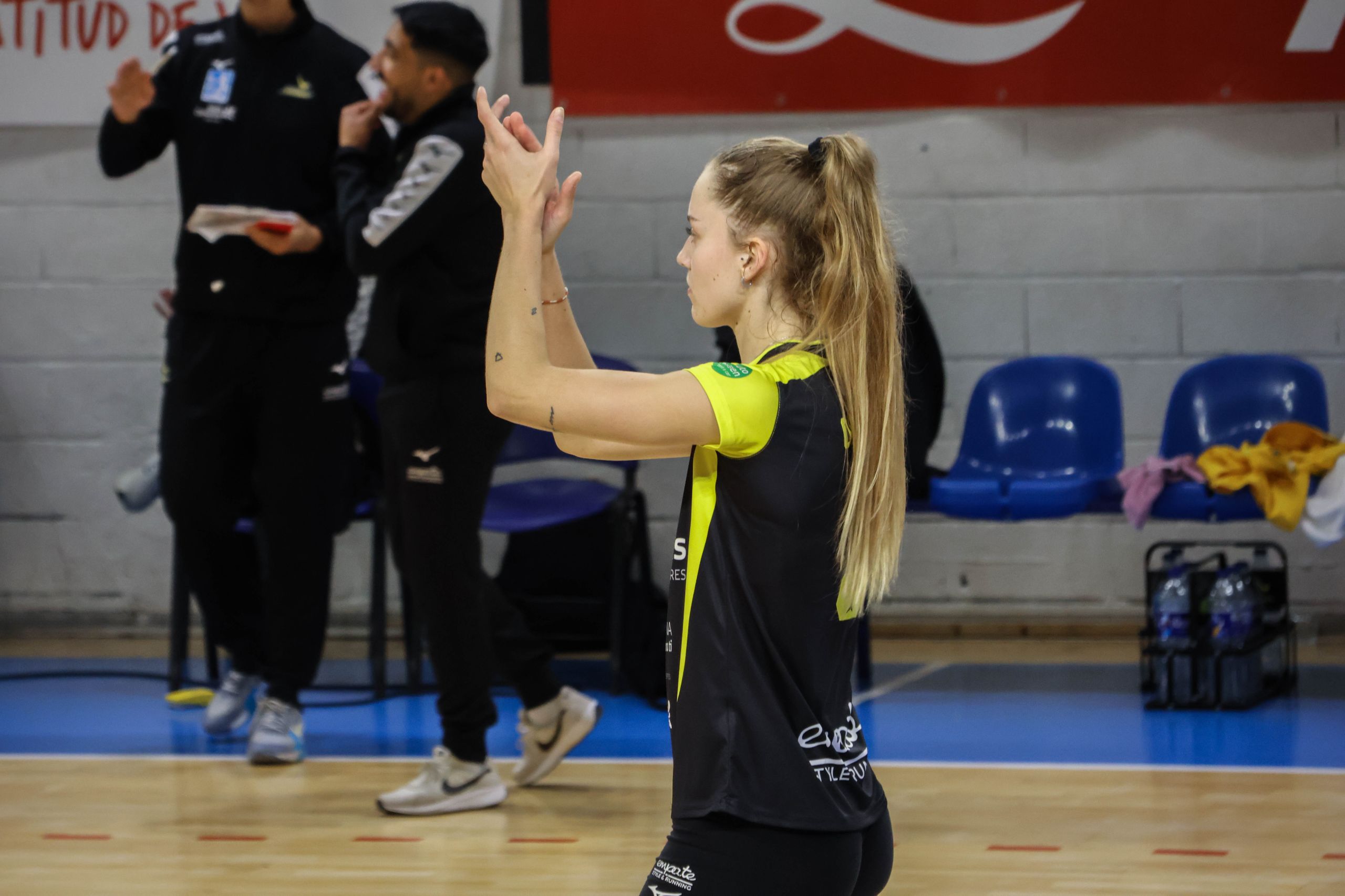 Emma Ordóñez en el Ríos Tejera (CEDIDA)