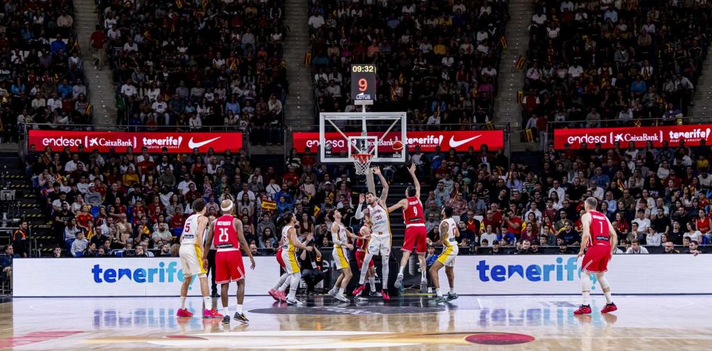 España- Georgia. (FEB)|Una acción del España- Georgia (FEB)
