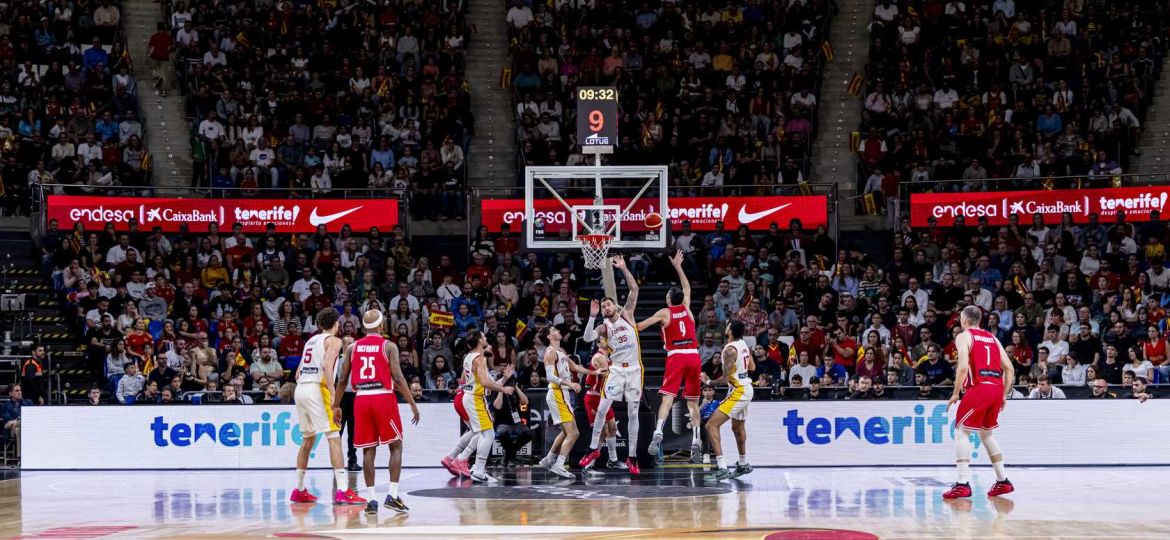 España- Georgia. (FEB)|Una acción del España- Georgia (FEB)