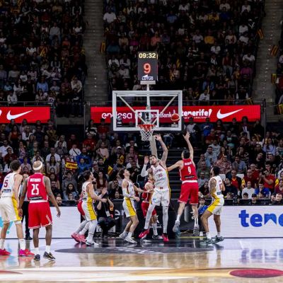 España- Georgia. (FEB)|Una acción del España- Georgia (FEB)