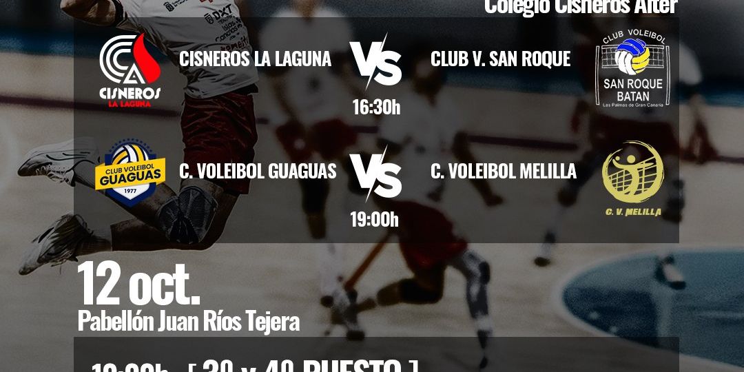 Cartel Torneo Cisneros La Laguna (CEDIDA)