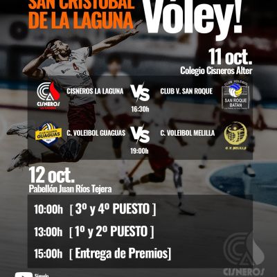 Cartel Torneo Cisneros La Laguna (CEDIDA)