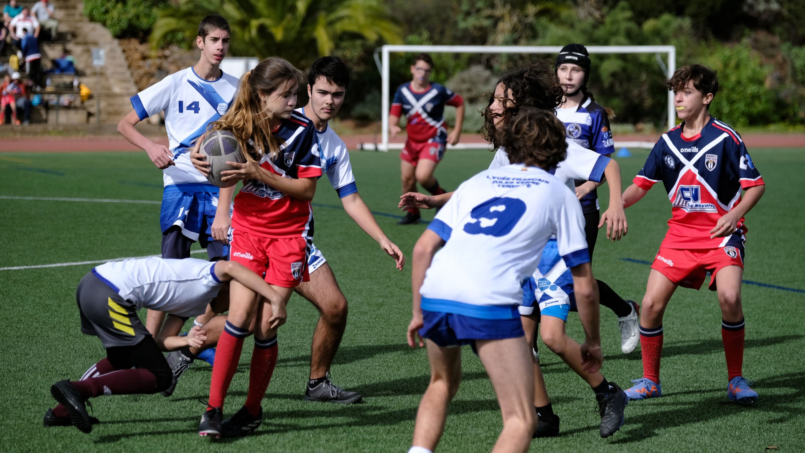 Tercera jornada de rugby de los XXXVII Juegos Cabildo, en el Campo de la Universidad de La Laguna (CEDIDA)