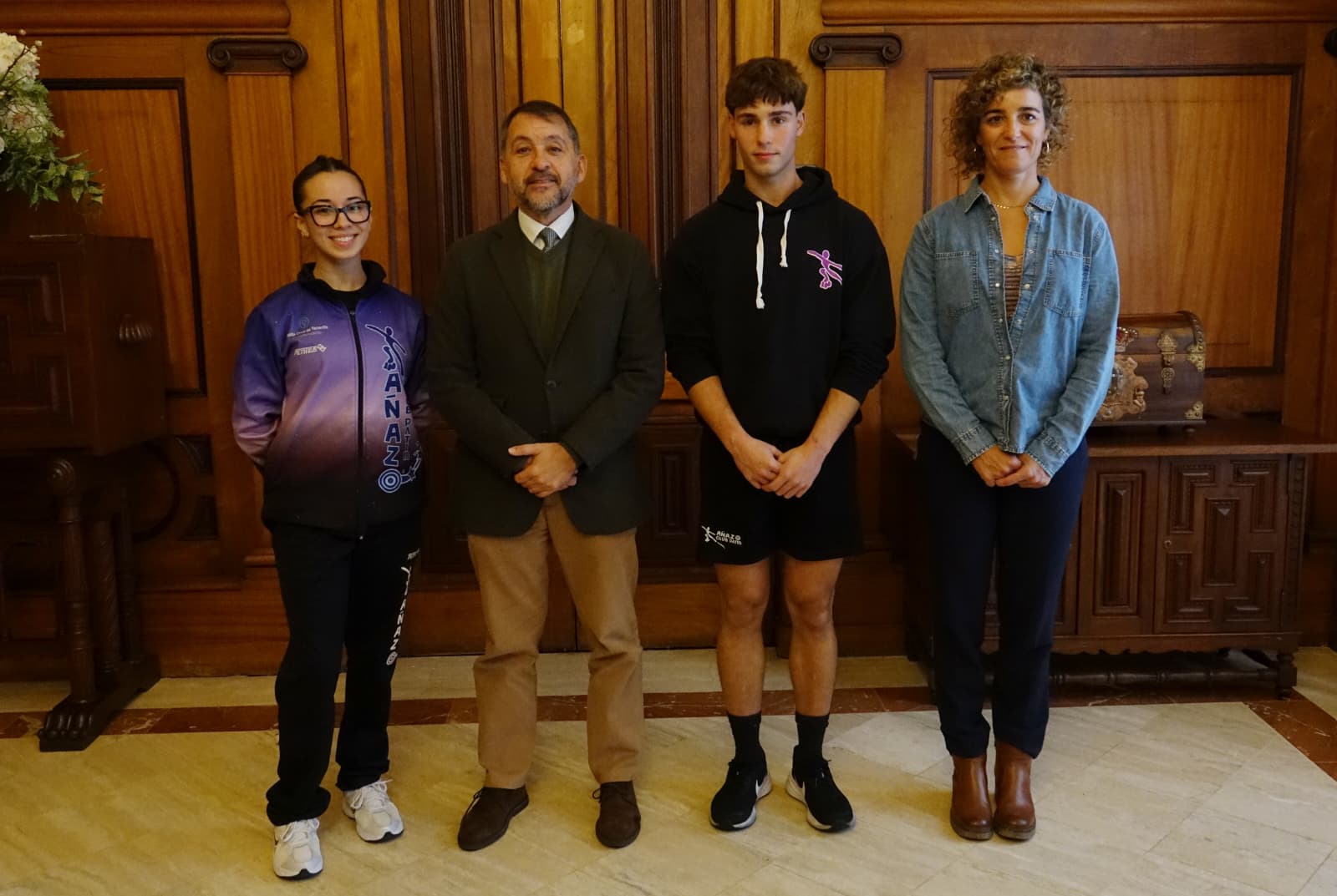 Recepción al Patín Añazo (CEDIDA)