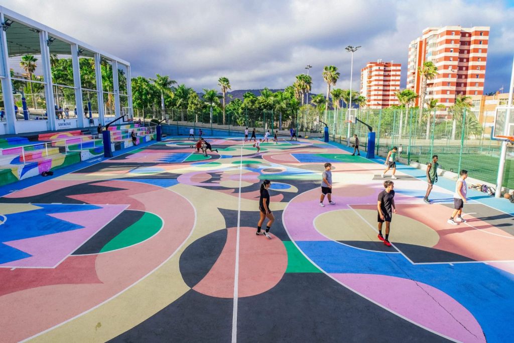 Instalación deportiva en Las Delicias (AYTO. SANTA CRUZ)