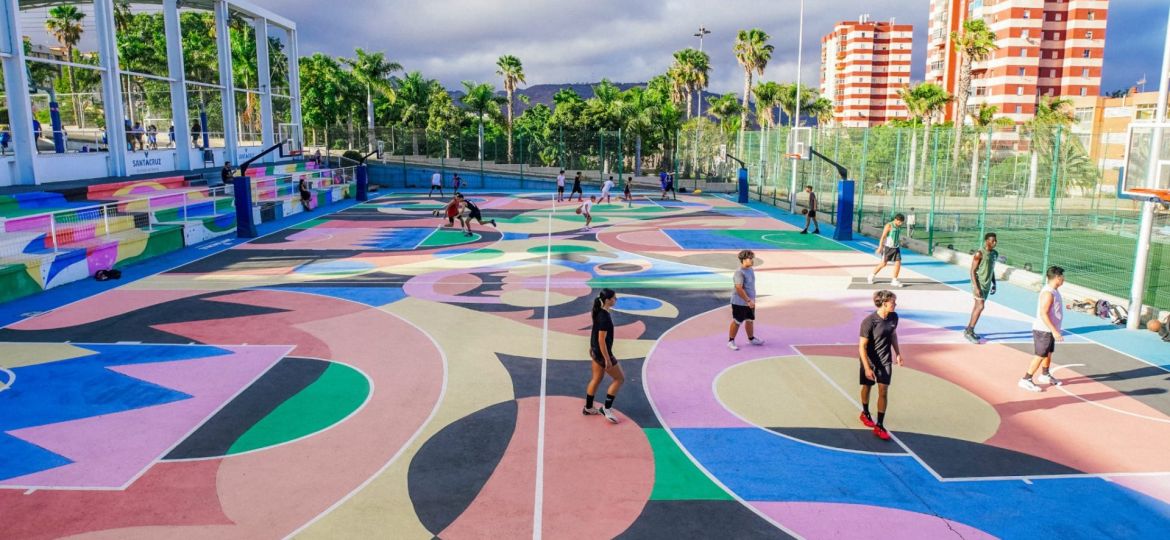 Instalación deportiva en Las Delicias (AYTO. SANTA CRUZ)