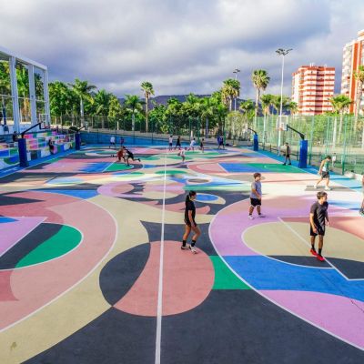 Instalación deportiva en Las Delicias (AYTO. SANTA CRUZ)