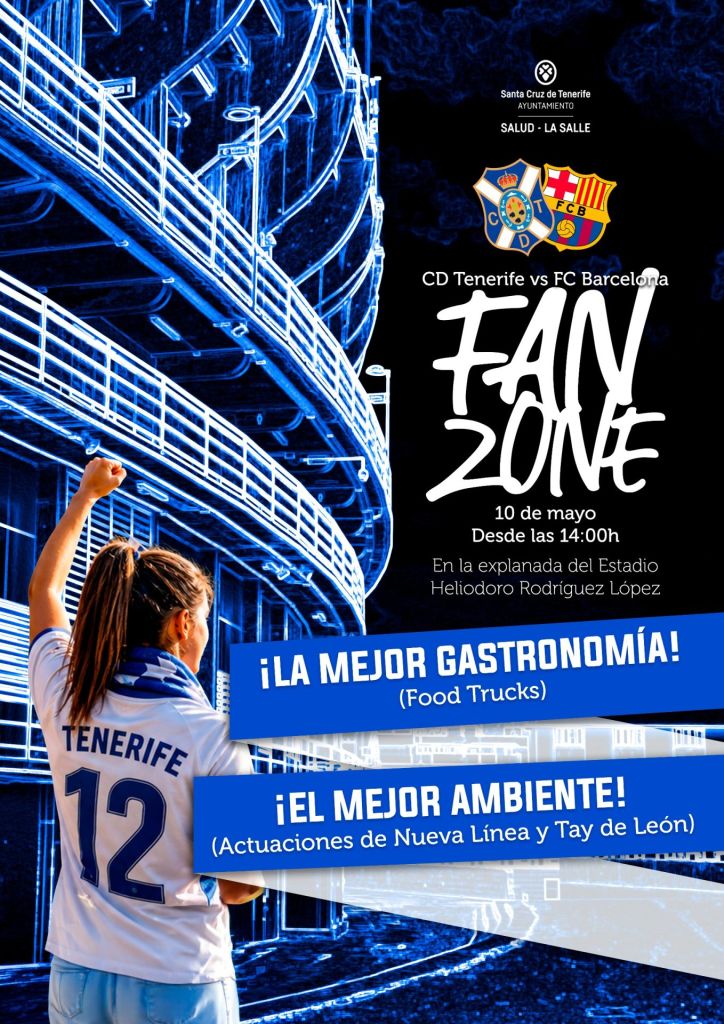 260506 Cartel Fan Zone CD Tenerife Femenino