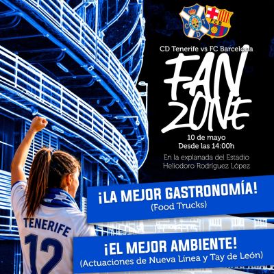 260506 Cartel Fan Zone CD Tenerife Femenino