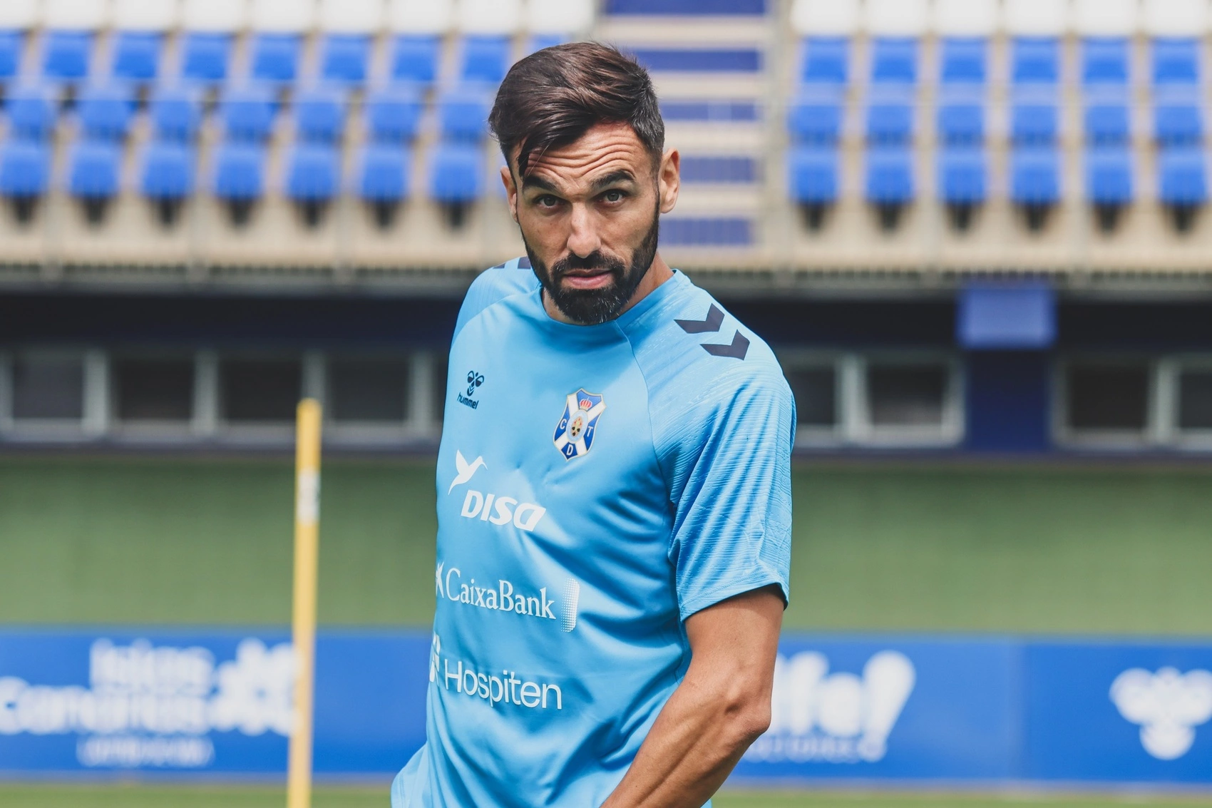 Enric Gallego se prepara en la Ciudad Deportiva para la pretemporada (CD TENERIFE)