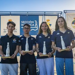 Ganadores de la Copa de Canarias ILCA 4 (CEDIDA).