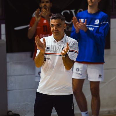 Miguel Rivera durante un encuentro (CEDIDA)