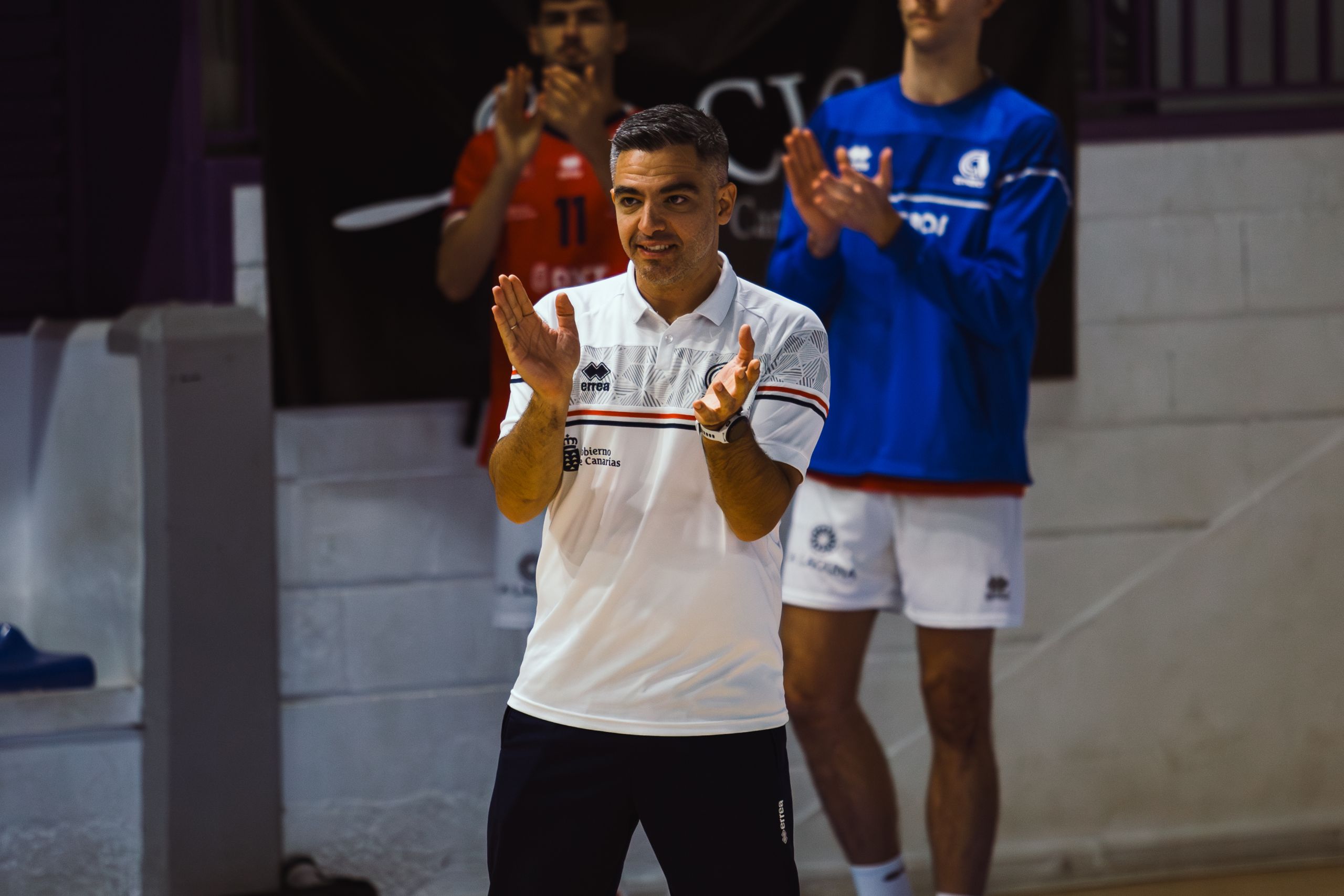 Miguel Rivera durante un encuentro (CEDIDA)