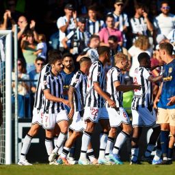 El Castellón celebra uno de los goles marcados al Tenerife (LALIGA).