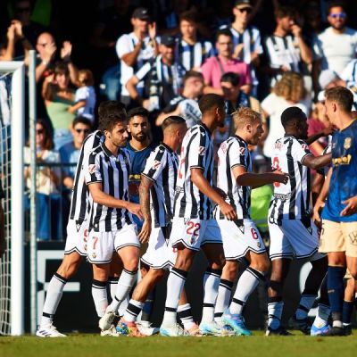 El Castellón celebra uno de los goles marcados al Tenerife (LALIGA).