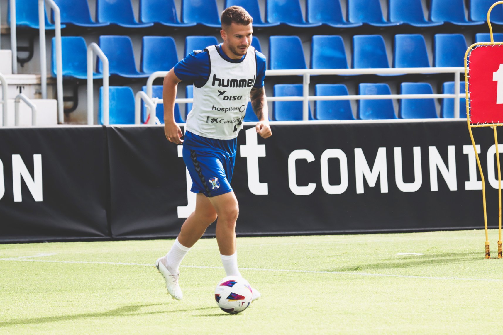 José Amo en un entrenamiento. (CD Tenerife)
