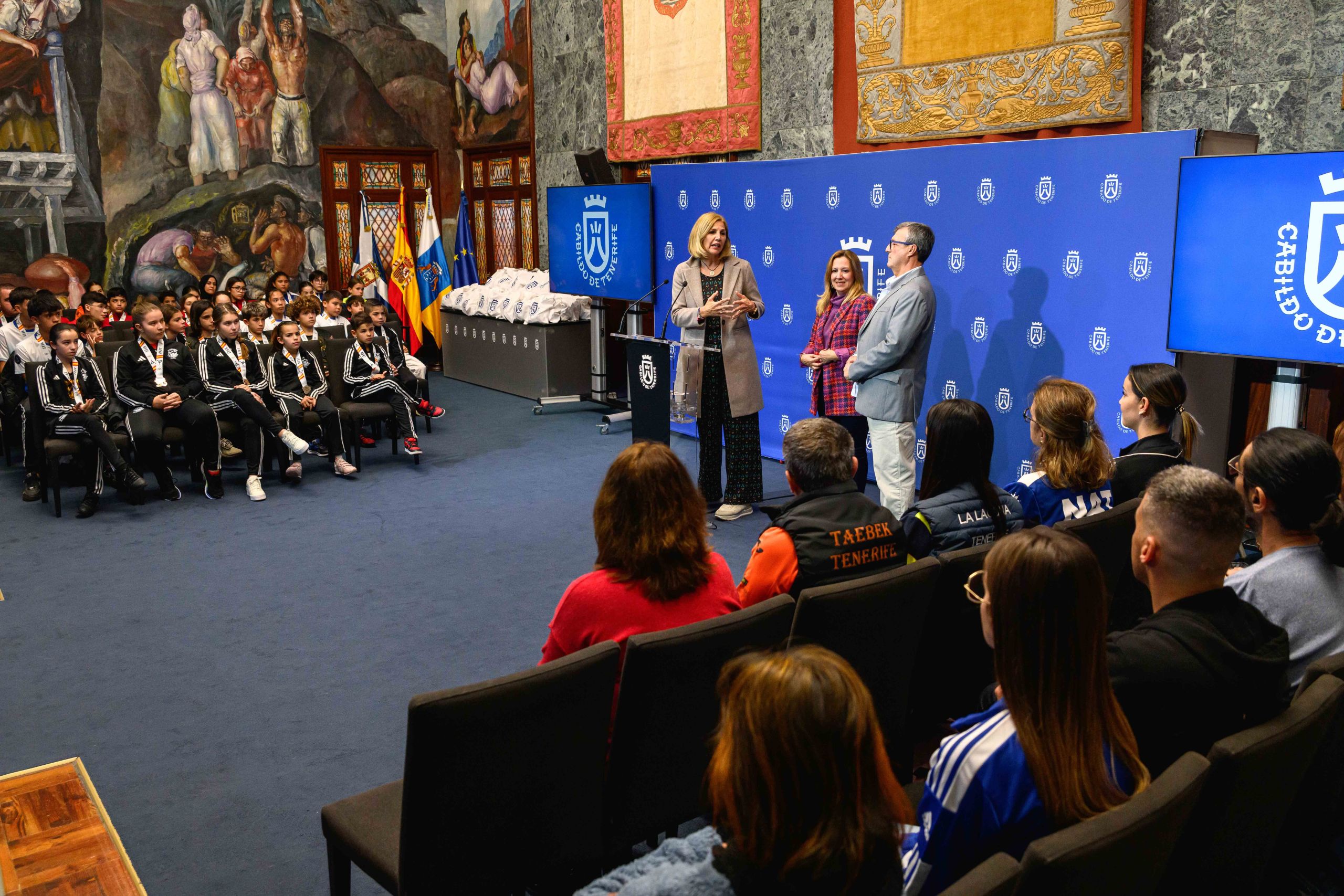 Un momento de la recepción. (CEDIDA)