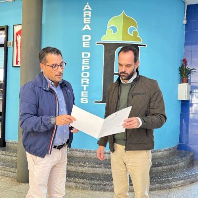 Adolfo González y sauel Farráis (LOS REALEJOS)