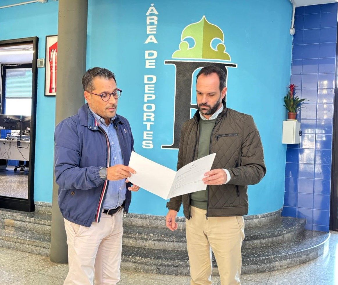Adolfo González y sauel Farráis (LOS REALEJOS)