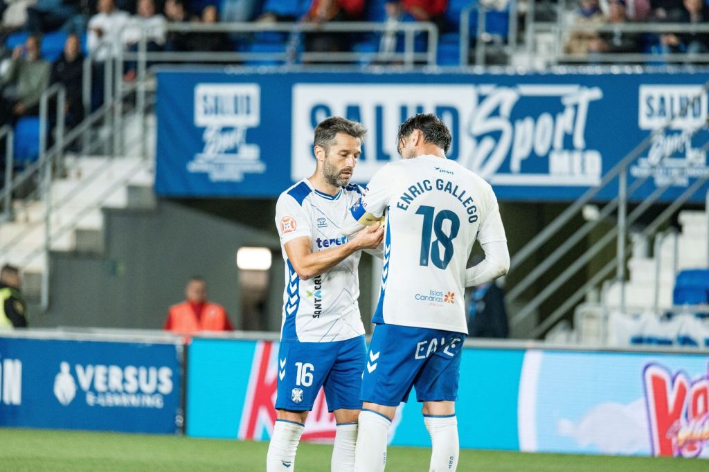Aitor Sanz y Enric Gallego (CD TENERIFE).