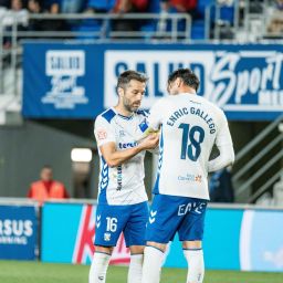 Aitor Sanz y Enric Gallego (CD TENERIFE).