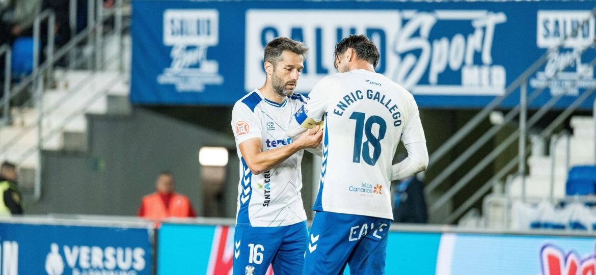 Aitor Sanz y Enric Gallego (CD TENERIFE).