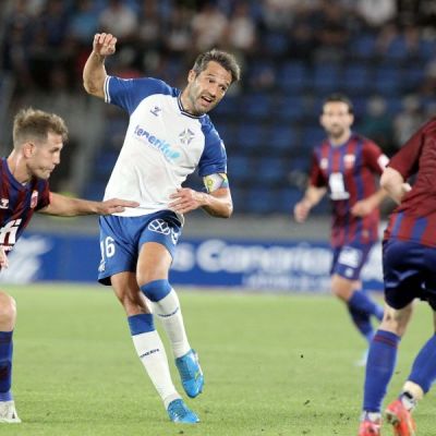 Aitor Sanz durante el Tenerife- Eldense (LA LIGA)