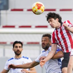 Aitor Sanz en el Bilbao Athletic- Tenerife (ATHLETIC CLUB)