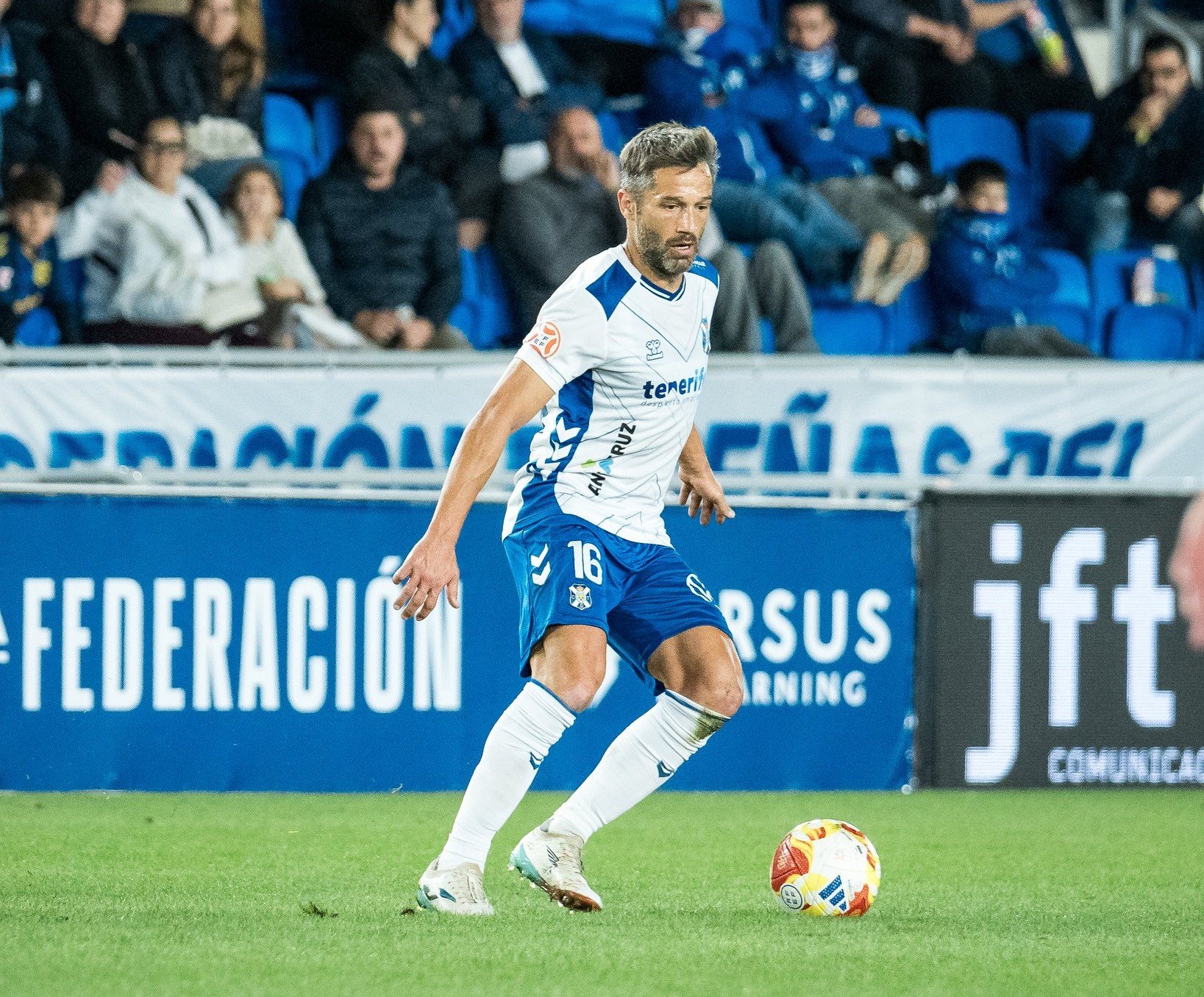 Aitor Sanz en el Tenerife- Real Avilés (CD TENERIFE)