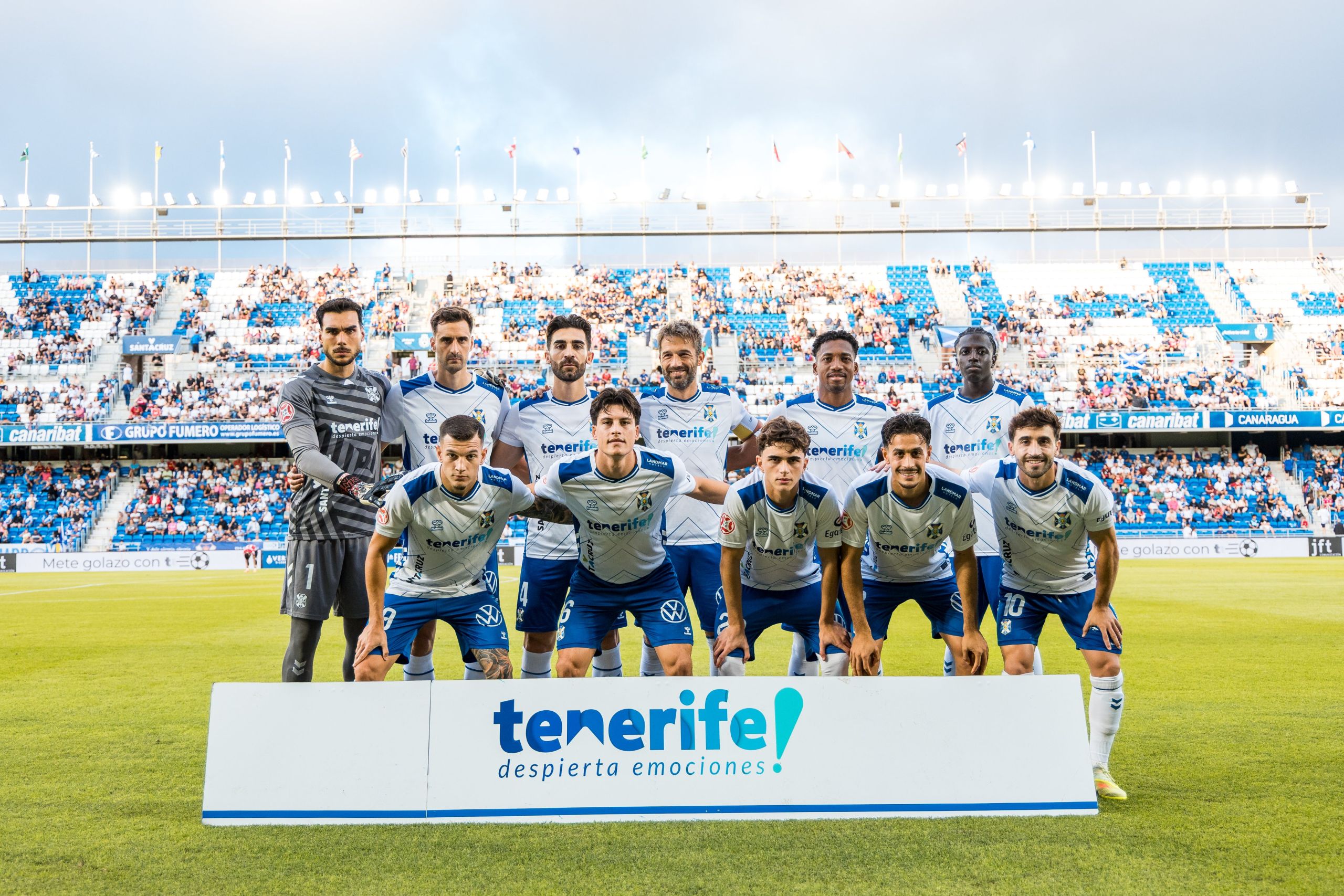 Alineación del Tenerife contra el Bilbao Athletic (CD TENERIFE)