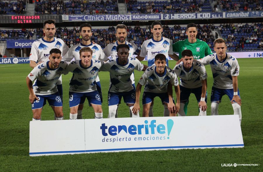 Alineación del Tenerife contra el Eldense (LA LIGA)