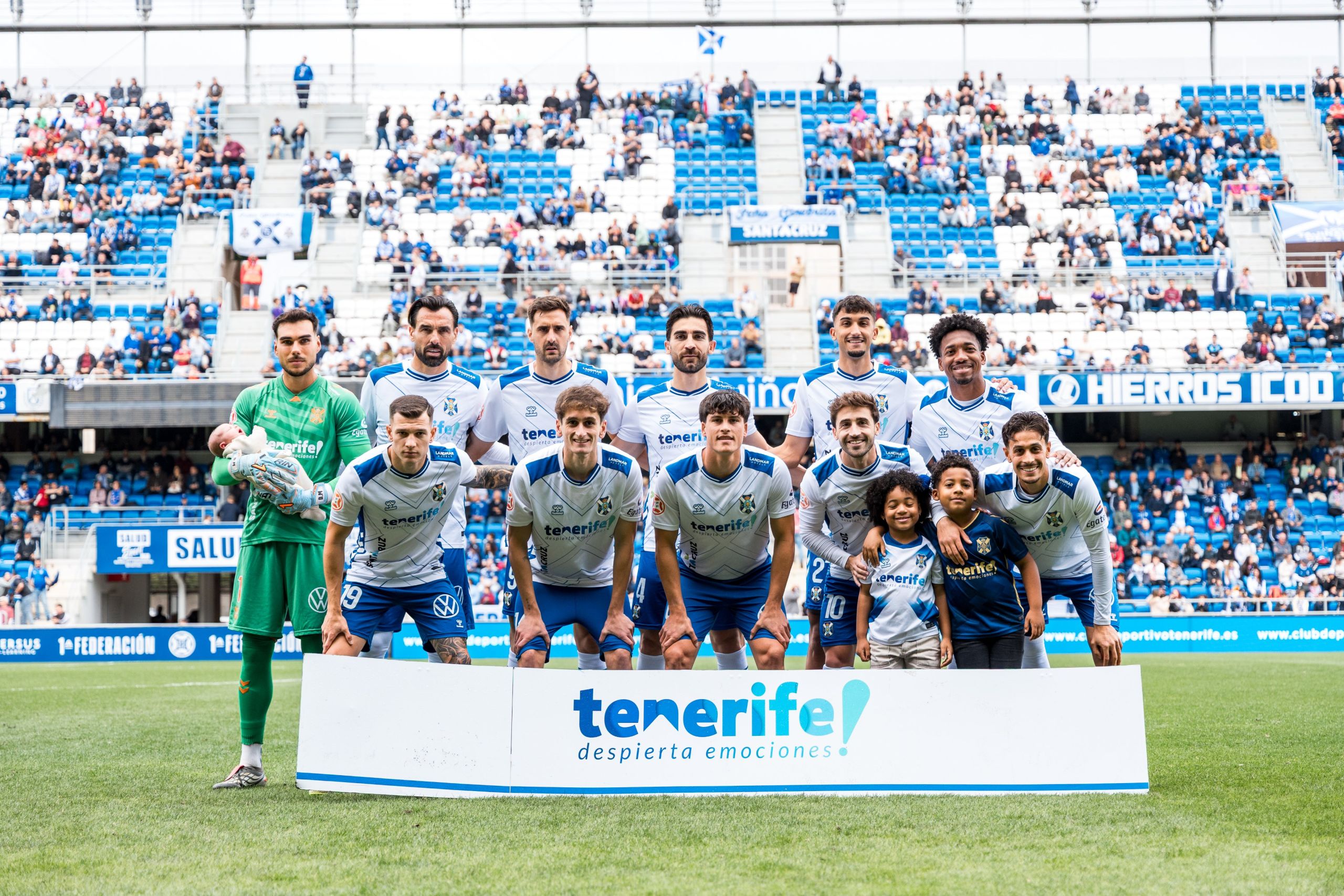 Alineación del Tenerife contra el Lugo (CD TENERIFE)