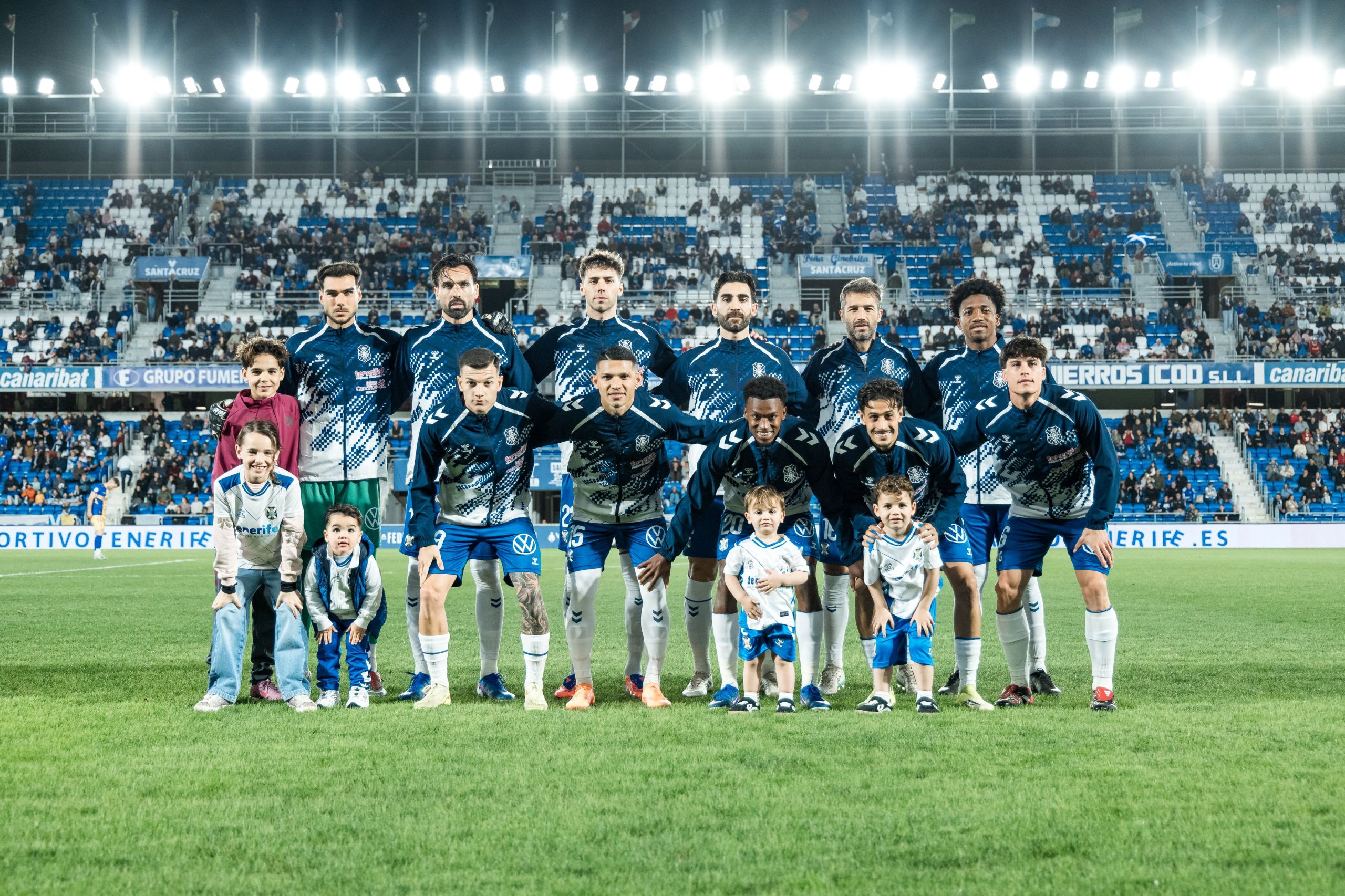 Alineación del Tenerife contra el Real Avilés (CD TENERIFE)