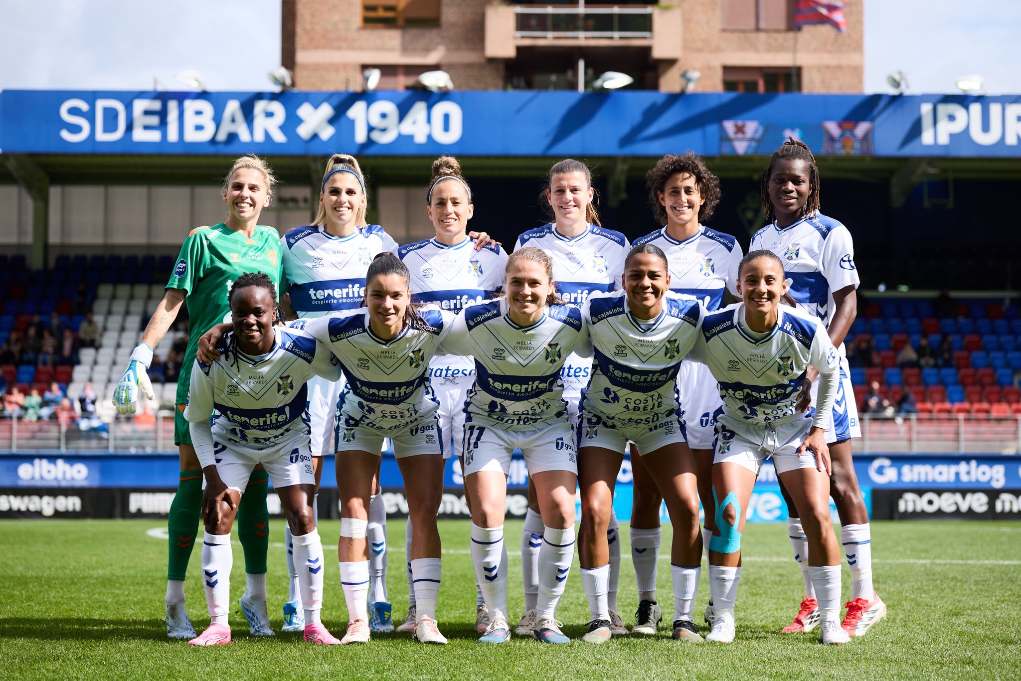 Alineación del Tenerife en Ébar (CD TENERIFE FEMENINO)