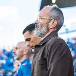 Álvaro Cervera en el Heliodoro (CD Tenerife)