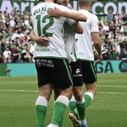 Andrés Martín celebra uno de los goles (LALIGA).