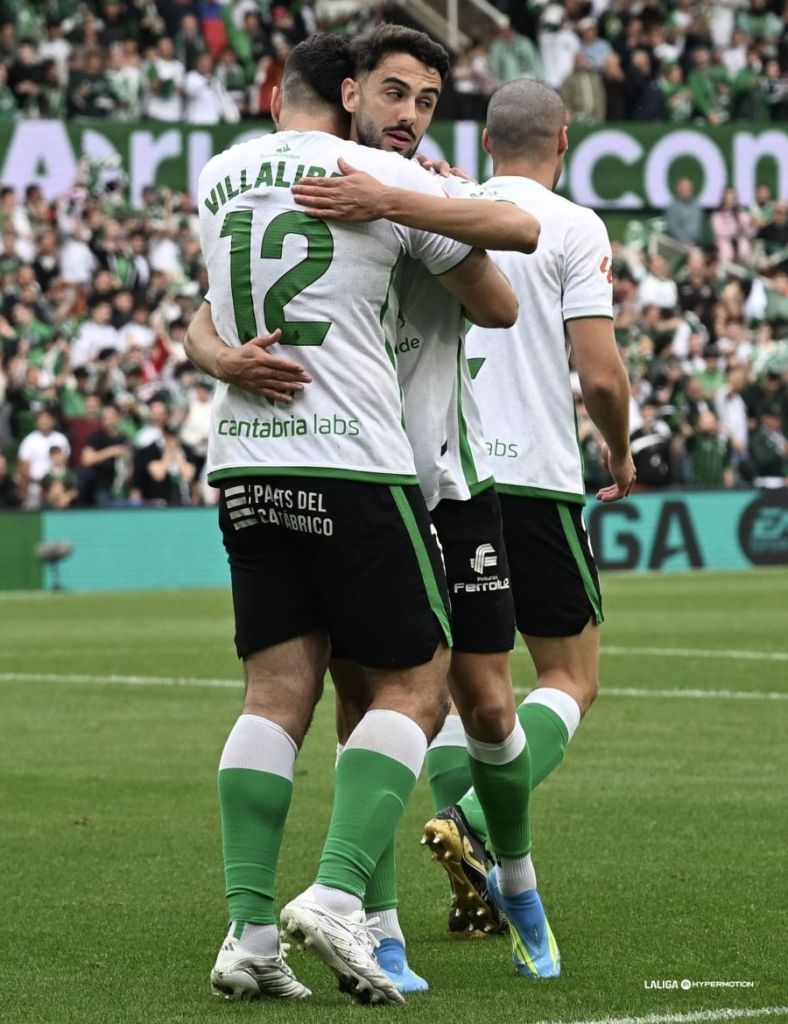Andrés Martín celebra uno de los goles (LALIGA).