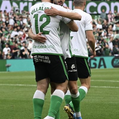 Andrés Martín celebra uno de los goles (LALIGA).