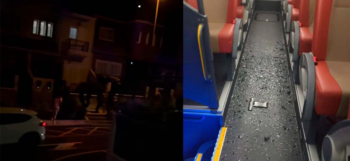 Aspecto de la guagua del Verdellada (DIARIO DE AVISOS)