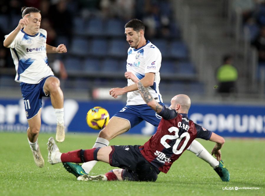 Bodiger en el Tenerife- Levante (LA LIGA)