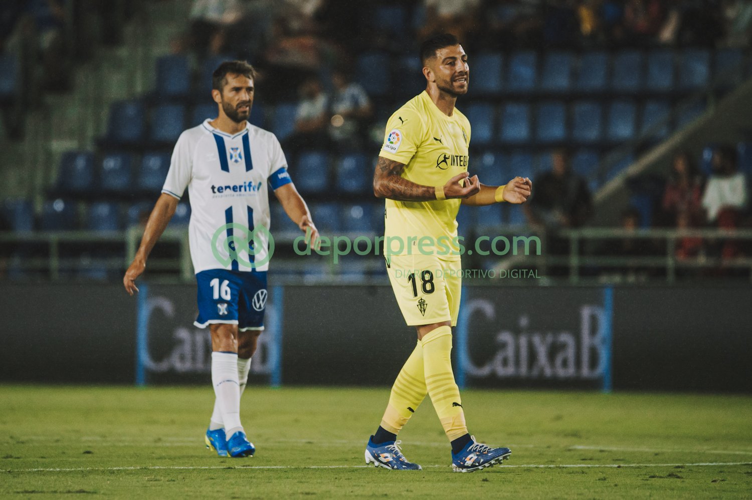 Gio Zarfino, en el Heliodoro (DEPORPRESS).