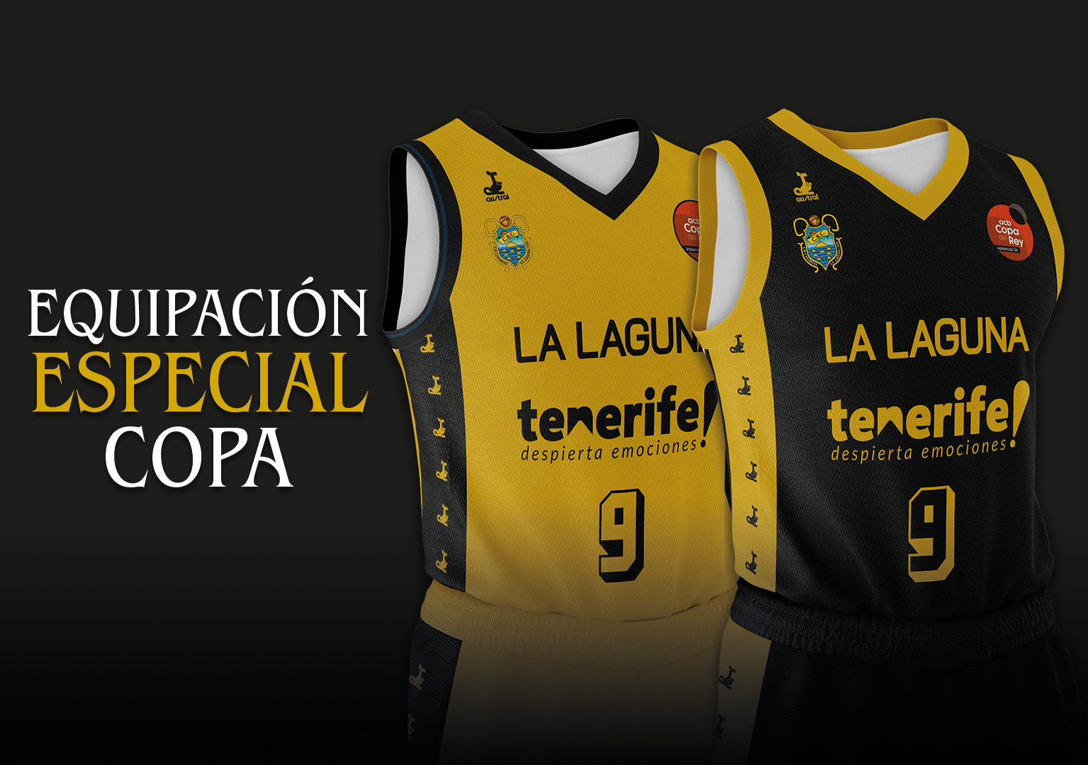 Camiseta especial para la Copa (CB Canarias)