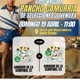 Cartel Pancho Camurria GRAN FINAL DOMINGO 19